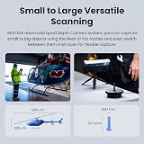 Revopoint MIRACO Plus 3D Scanner with Photogrammetry, 2K AMOLED, 20fps, 0.02mm view 5