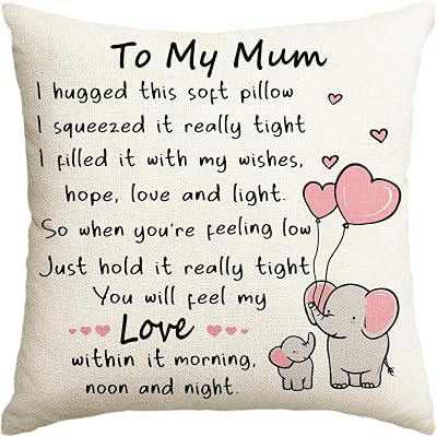 Artoid Mode Mum Gifts Cushion Cover 45x45 cm Decorative Mother's Day