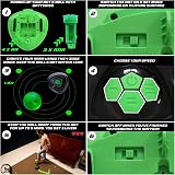 Strikesphere Soccer Bot Indoor Football Trainer Black One Size view 10