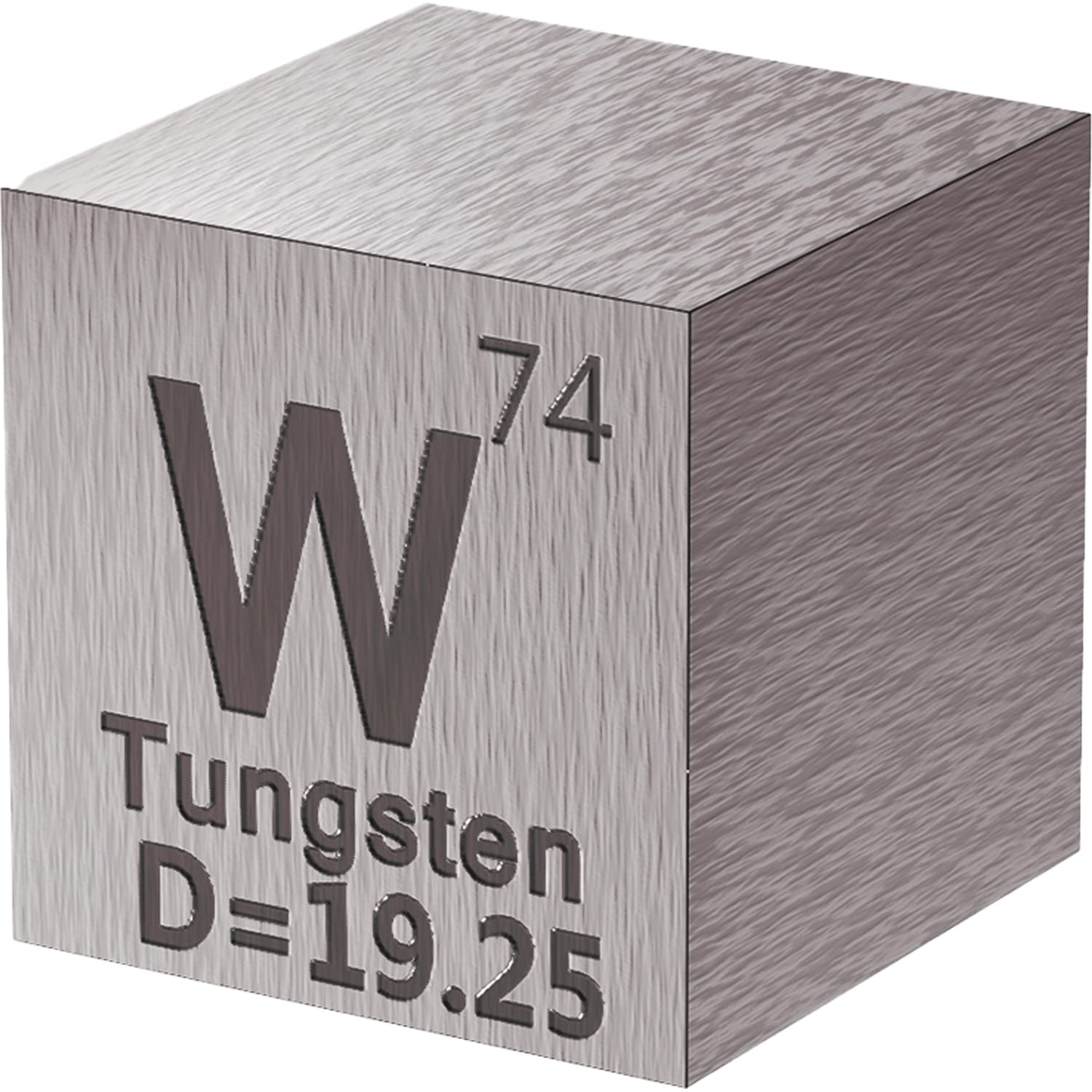 Tungsten Cube - Metal Element Cubes - Laser