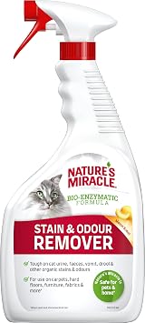 Nature's Miracle Cat Stain & Odour Remover Bio-Enzymatic 946ml Melon Scent