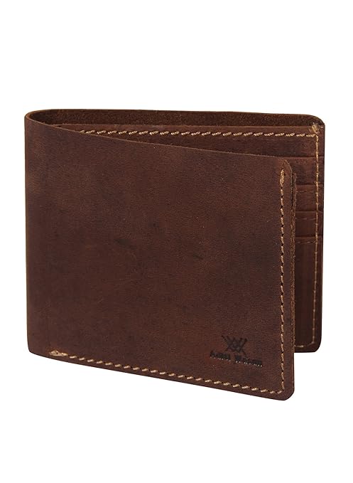 Genuine Leather Brown Men's Wallet