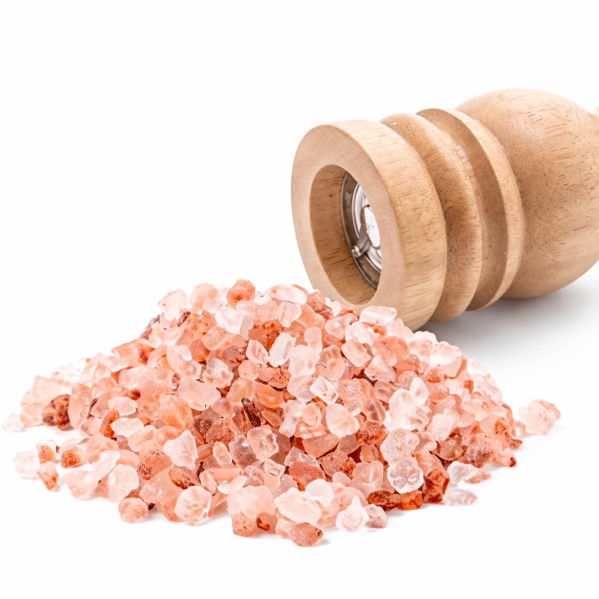 MeerBach & Rose Himalaya Salz, rosa Kristallsalz, 1kg grobe Körnung für die Salzmühle, Pink Salt, Badesalz, original aus Punjab Pakistan 5