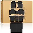 LASFIT Floor Mats&Trunk Mat for Toyota 4Runner 2013-2024 (Only for 5 Seats) All Weather TPE Mats Custom Fit Floor Liner for Toyota 4 Runner 1st & 2nd Row Full Set Car Mats and Cargo Liner, Black