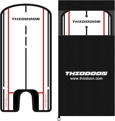 THIODOON Golf Putting Mirror 30x15 cm Putter Alignment Mirror Practice