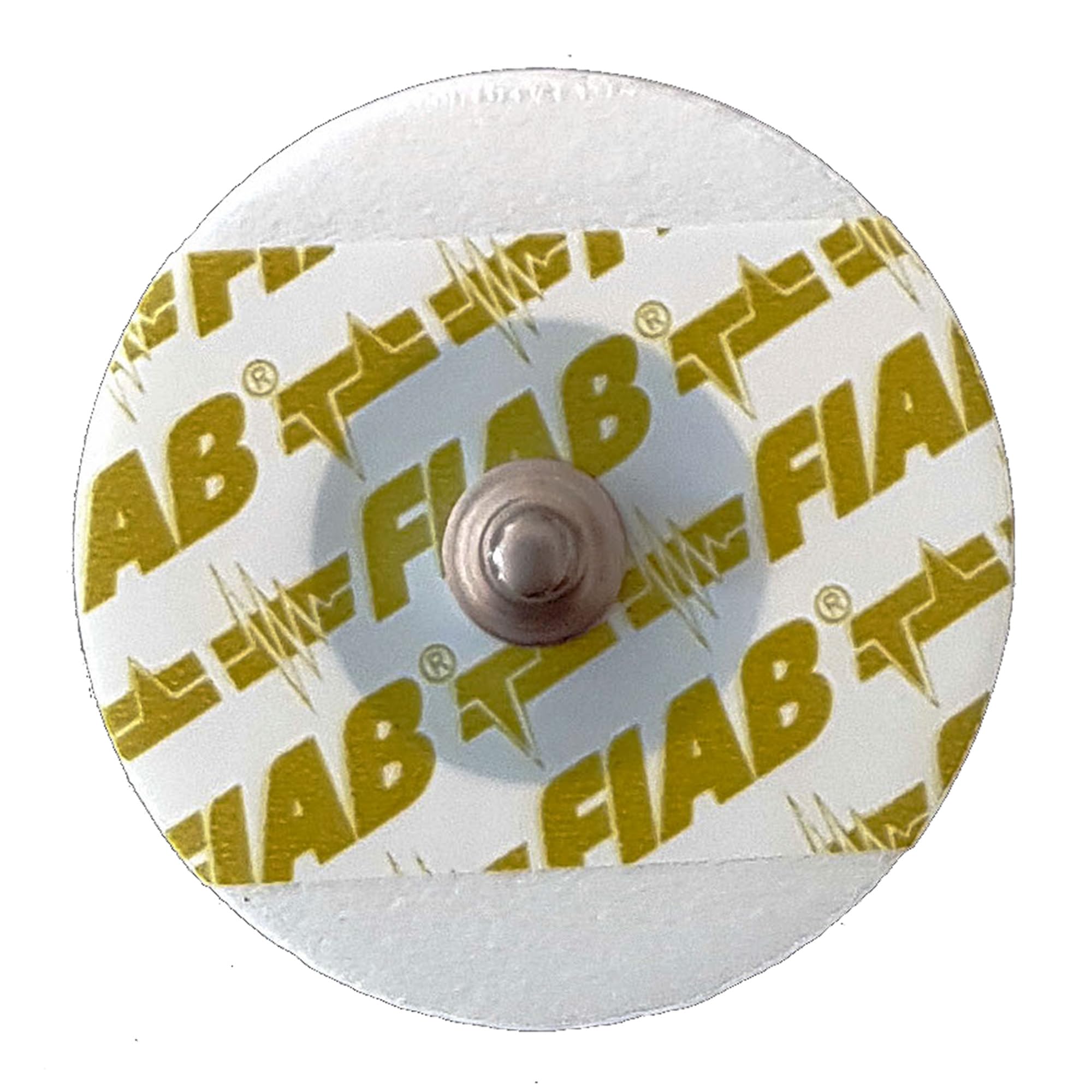 Fiab - Universal Disposable ECG Electrodes, made of Foam, Round shape, Ø 40 mm, Pediatric, 1 Pack of 50 Electrodes.
