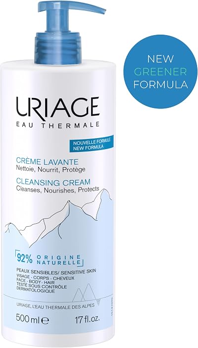 Uriage Cleansing Cream for Sensitive Skin 500 ml