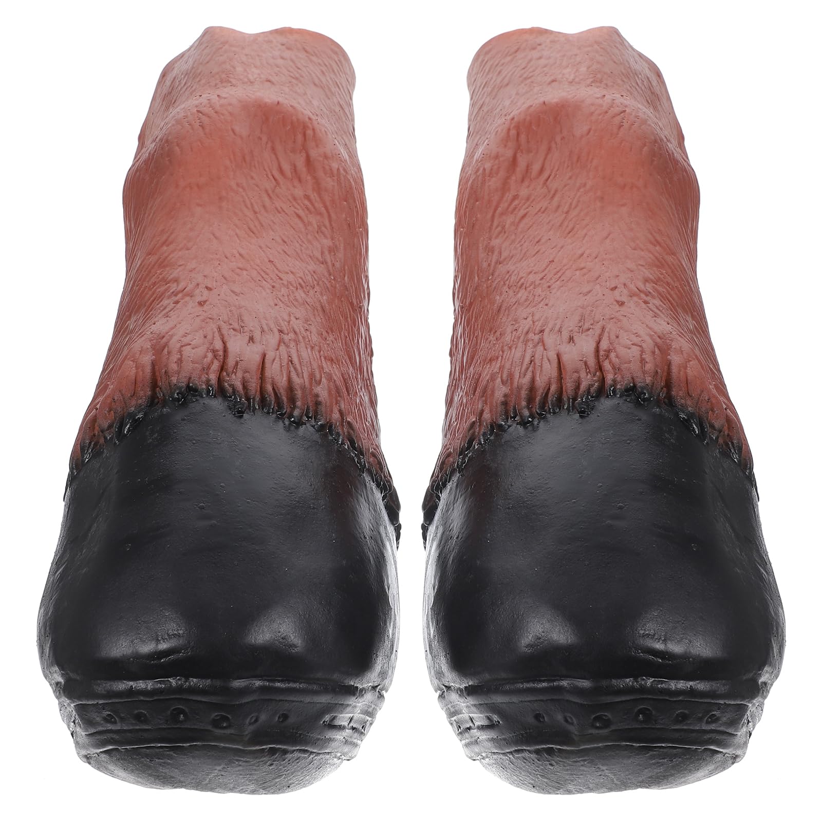 WINOMO 1 Pair Halloween Hooves Glove Horse Hooves Glove for Adult Halloween Costume, Masquerade Party Props Accessories (Light Brown)