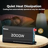 Renogy 3000W Pure Sine Wave Inverter 12V DC to 230V 6000W Peak UK Sockets view 9