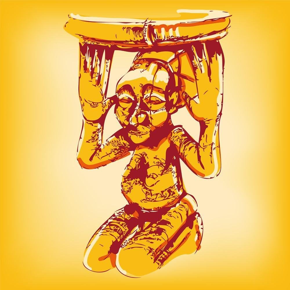 african doll painting