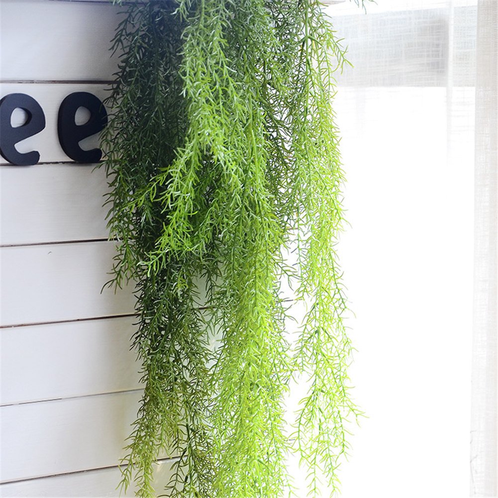 RemeeHi Künstliche Pflanzen mit grünen Efeu Blätter für Wand-Livingroom