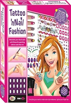 House Of Gifts Tatto n Nail Fashion and Mini Foldable Pocket Size Magnetic Travel Chess Set Board Game