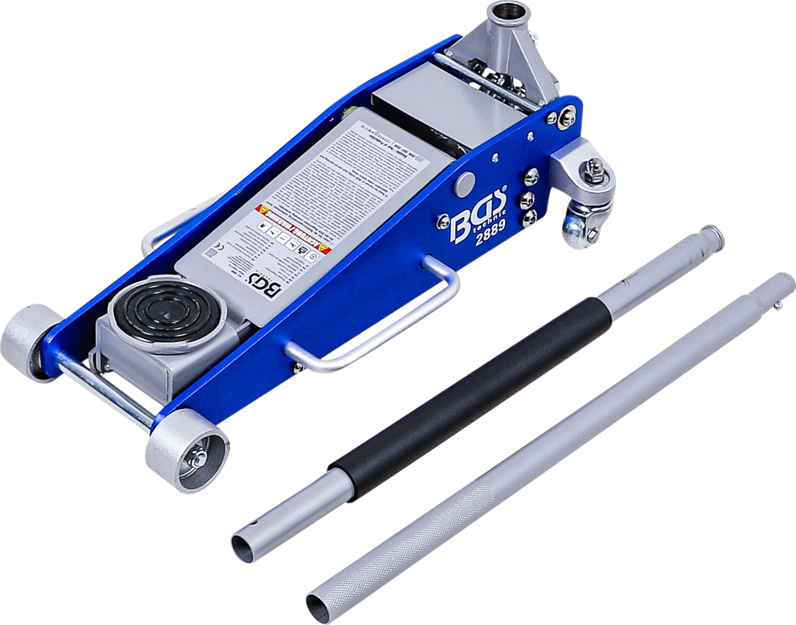 BGS 2889 | Floor Jack | hydraulic | Aluminium-Steel Construction | 2.5 t