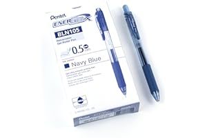 Pentel EnerGel X Retractable Liquid Gel Rollerball Pen, Everyday Writing, Office Supplies, School Supplies, 0.5mm Fine Needle