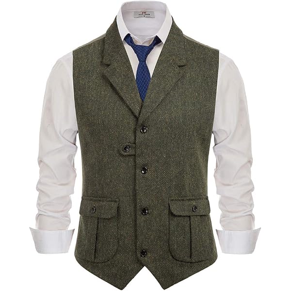 Men’s Waistcoats | Formal Tweed Waistcoats for Men