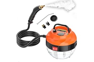 MSOTLIYR 2500W Steam Cleaner ，High Pressure Steamer for Cleaning,Handheld Steam Cleaner for Home Use,Hardwood Floor Steam Cleaner for Tile，Kitchen,Upholstery,Kitchen,Bathroom,Grout Cleaner