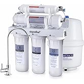 COMFEE’ 5-Stage Reverse Osmosis System, NSF Certified Water Filter for Under Sink, Easy DIY Installation, Ultra Safe Drinking