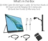 ASUS ZenScreen MB249C 23.8 inch FHD IPS Portable Monitor USB-C HDMI view 7