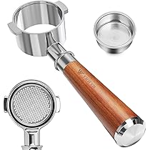 HUGH By IMS - Filtro Nanotech 51 Mm Per Caffè: Cestello Precisione Acciaio Inox, 18g, Rivestimento Antiaderente, 627 Fori Laser - 3