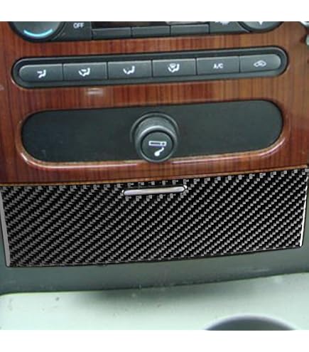 Amazon.com: UOADA Car Center Console Cigarette Lighter Panel Piano Black  Sticker Cover Trim Compatible with Ford F150 2004 2005 2006 2007 2008  Interior Accessories Style B (Sticker) : Automotive