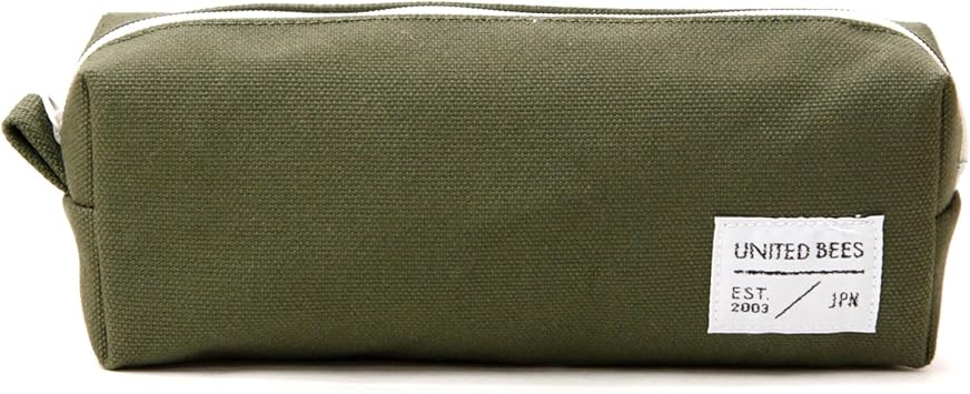 Amazon ユナイテッドビーズ 倉敷帆布 ボックスペンケース カーキ Ubm Bxpn 04 文房具 オフィス用品 文房具 オフィス用品