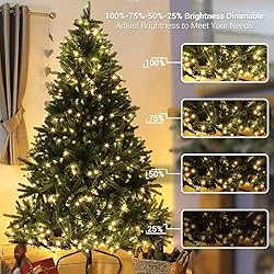 BrizLabs Christmas Lights, 180ft 500 LED Color