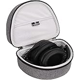 Tourmate Hard Travel Case for Skullcandy Crusher Evo Over-Ear Headphones/HROEENOI JZ02 Headphones/Anker Soundcore Life Q20 Noise Cancelling Headphones (Case Only)