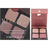 Petits Fours Eyeshadow Palette - Rosea Lotus by Viseart Paris for Women - 0.21 oz Eye Shadow
