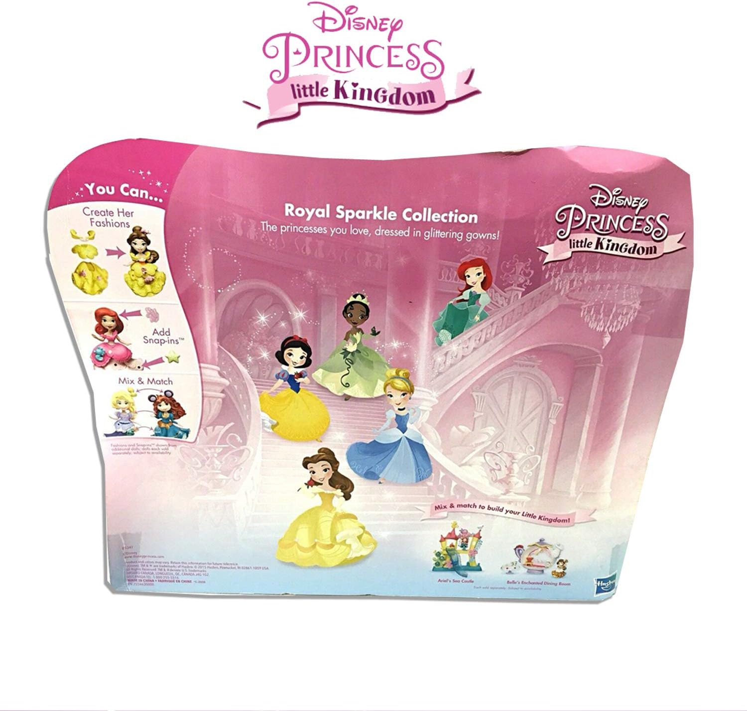 disney princess little kingdom royal sparkle collection