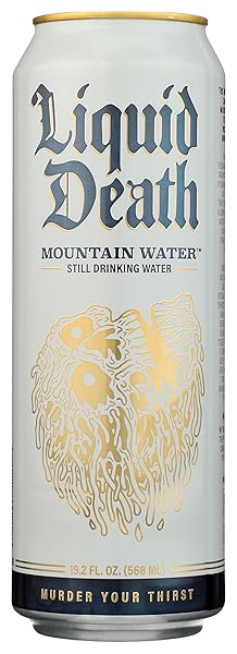 LIQUID DEATH STILL WATER SINGLE, 19.2 FZ