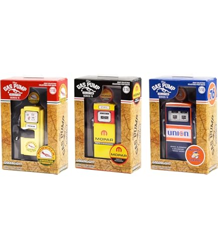 GREENLIGHT COLLECTIBLES 1/18 - Pompa a Essenza Wayne 100-a Pompa di GREENLIGHT COLLECTIBLES 1/18 - Pompa a Essenza Wayne 100-a Pompa di