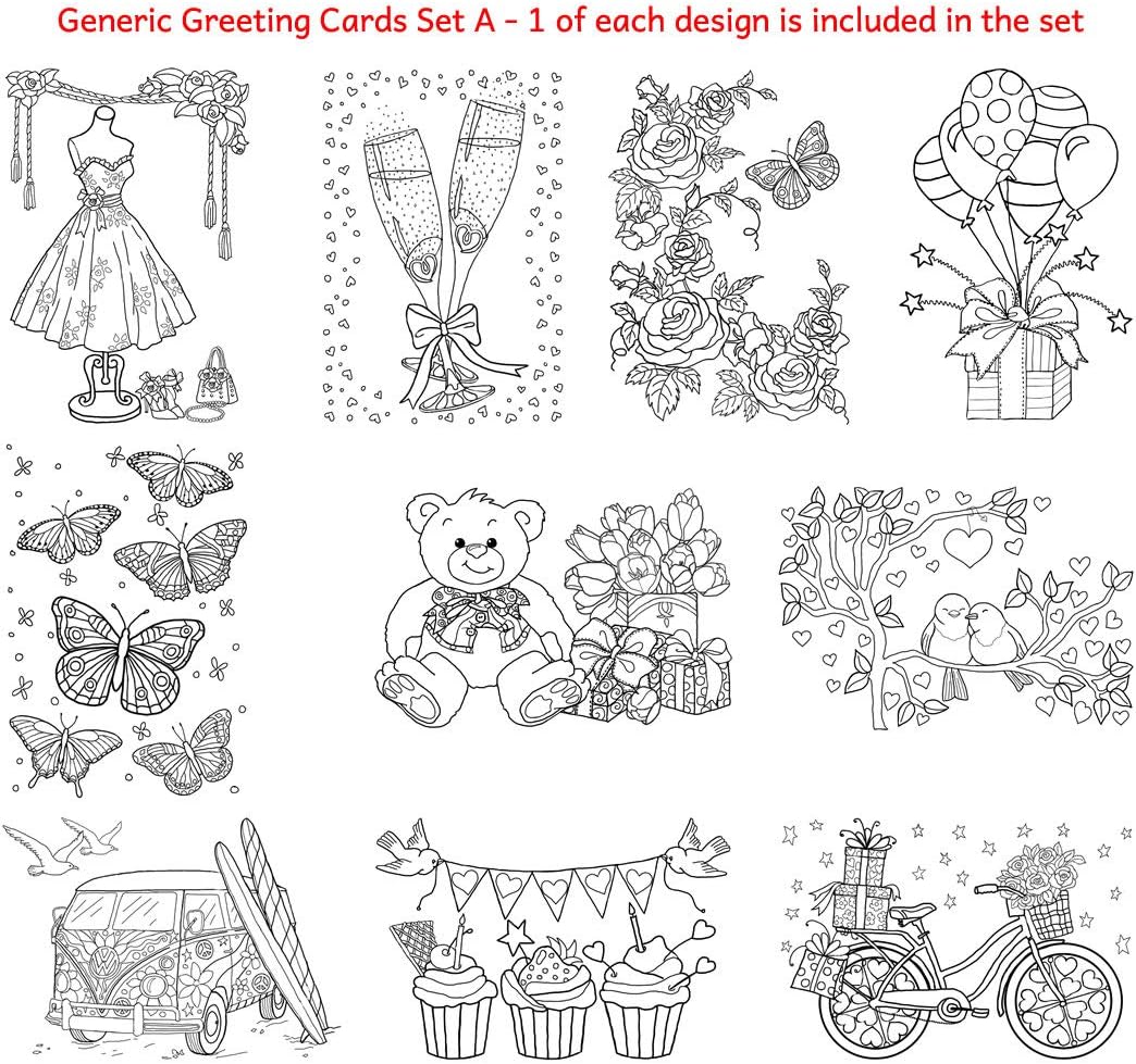 Art Eclect Adult Colour in Cards for Birthday Anniversary and Every Celebration - Image 3
