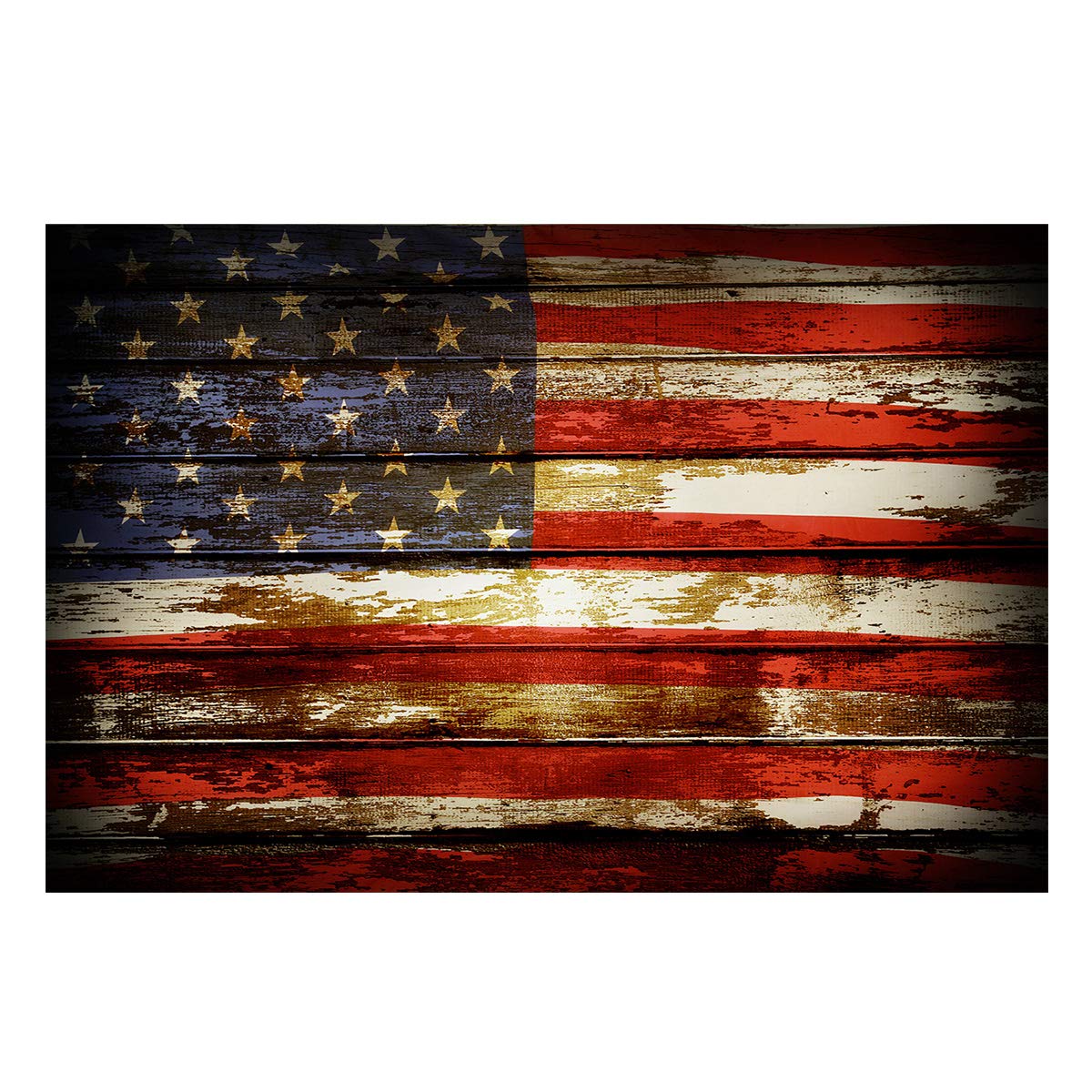 Fantasy Star Aquarium Background - USA Flag