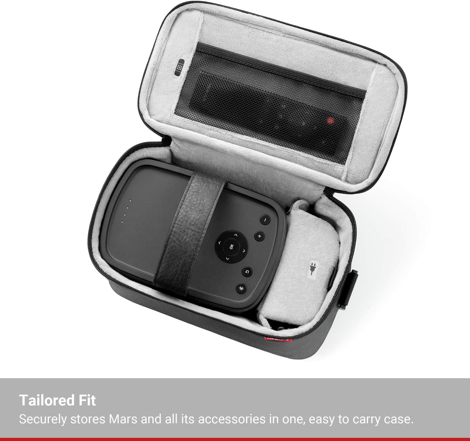 Anker Nebula Mars Official Carry Case, Customized for Mars, Mars Lite, and Mars II, with Durable 420D Nylon Fabric, Dust-Proof Exterior, and Shoulder Strap: Electronics