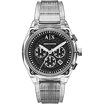 Armani Exchange Men's Chronograph Gray Watch, Color: (Model