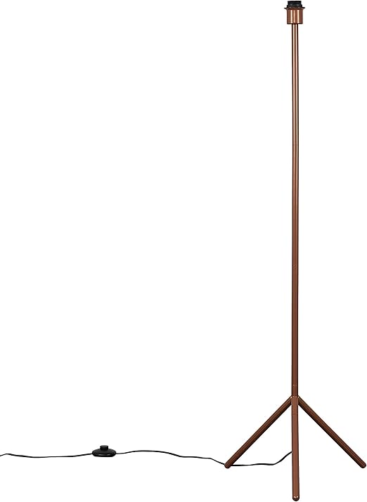 copper tripod floor lamp