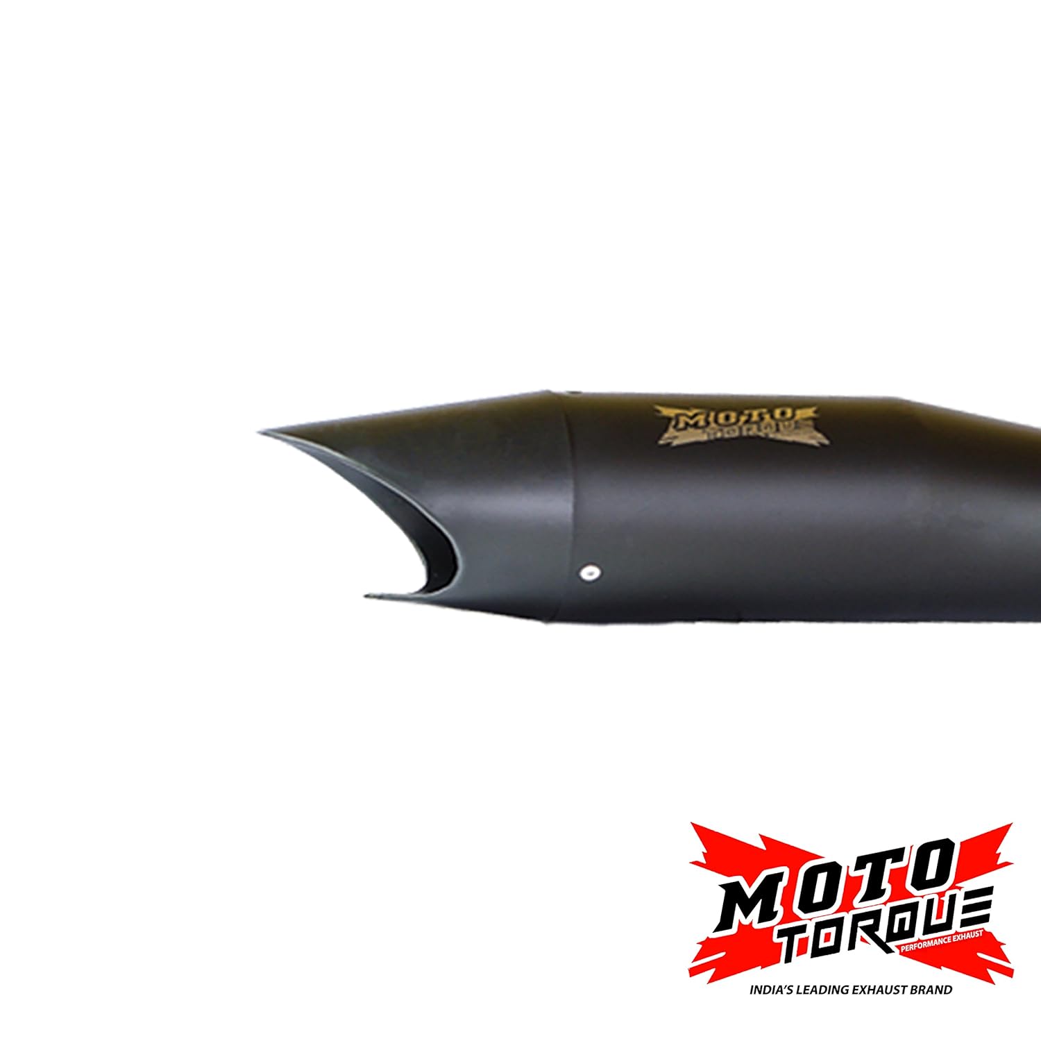 Moto Torque Exhaust For Royal Enfield Shark Black Amazonin