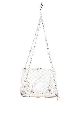 Faburaa Hammock Swing,Jhula Swing Chair Ideal for Kids Hanging Hammock with S Hook Suitable