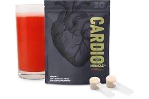 Cardio Miracle Nitric Oxide Supplement with Super Beets 30 Servings - Beet Root Powder with L-Arginine to Support Circulation, Blood Flow, Energy, Endurance, Stamina & Heart Health for Men and Women