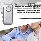 Retekess TR604 Portable Radio FM AM Battery Radio Silver view 9