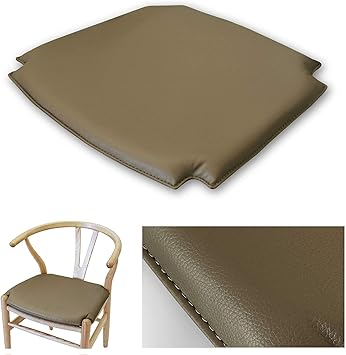 Amazon Com Trend360 Wishbone Ch24 Y Chair Style Easy Care Premium Pu High Density Foam Seat Cushion Pad Green Furniture Decor