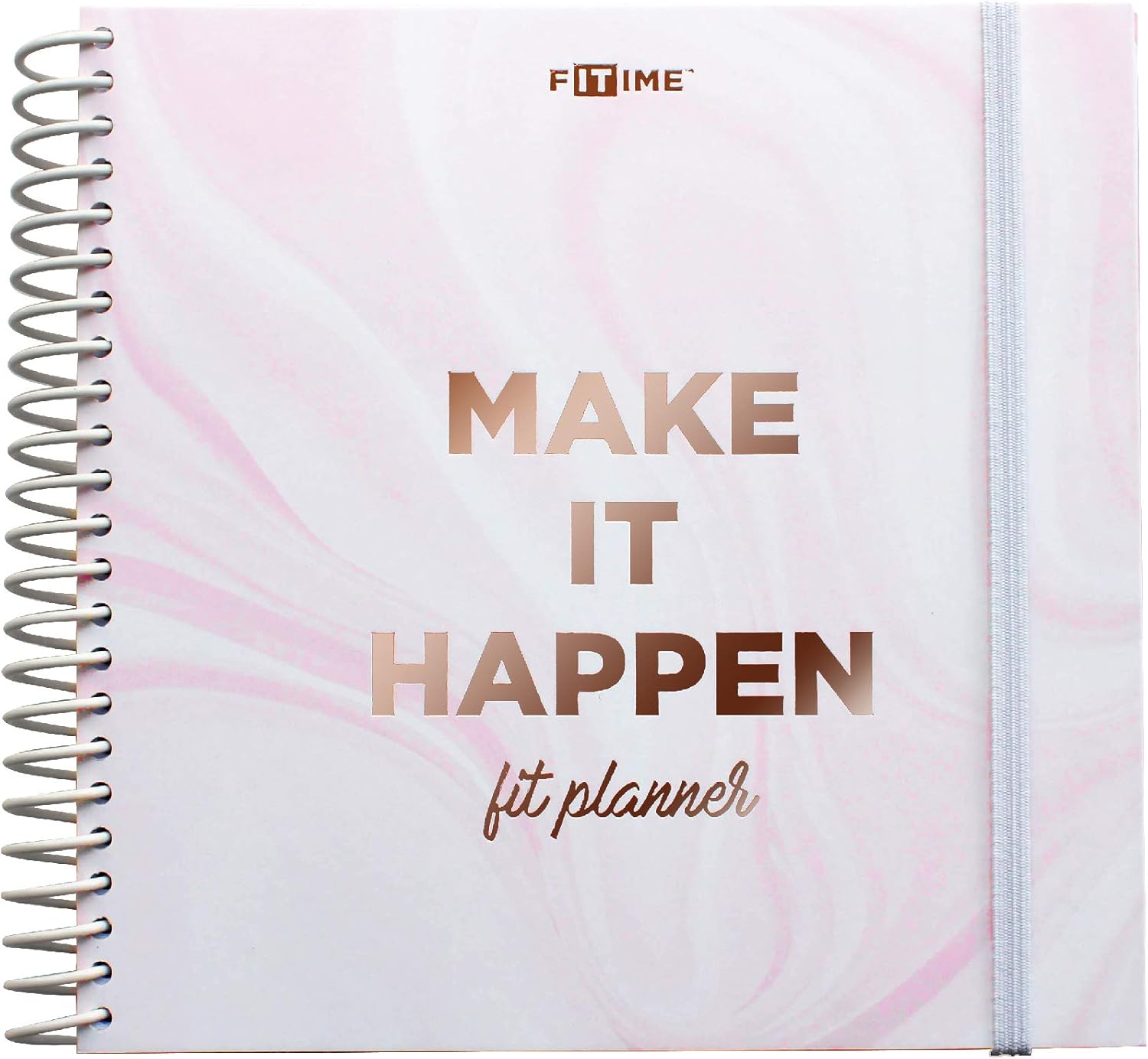 FITIME Fit Planner: Fitness Journal and Planner for Workouts, Weight Loss, Exercise & Meal prep.(Pink) : Sports & Outdoors