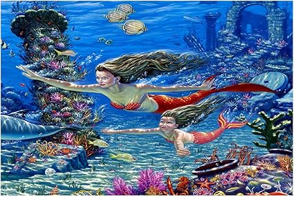 Amazon Com Sodika Aquarium Background Fish Tank Decorations Pvc