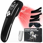 PUPCA Cold Laser Therapy Device for Horse, Portable Red Light Therapy with 4pcs 808nm and 12pcs 650nm, Near Infrared Laser for Arthritis Pain Relief- Stimulation for Tendon, and Ligament Recover