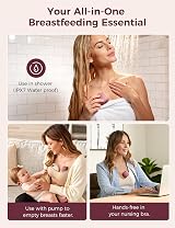 Momcozy A1 Pro Lactation Massager Deep Vibration and Heating view 5