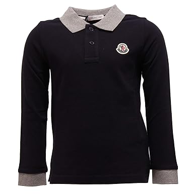polo moncler manica lunga