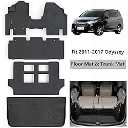 LJWAITO Floor Mats & Cargo Liners for 2011-2017