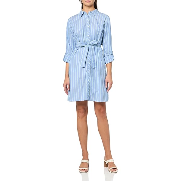 tommy hilfiger denim shirt dress Denim Midi Shirt Dress | Blue