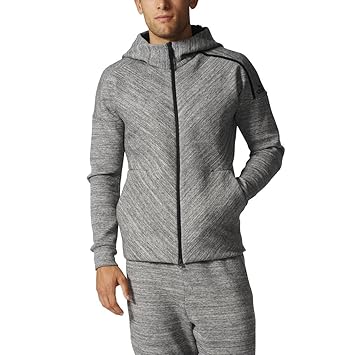 sudadera adidas hombre gris