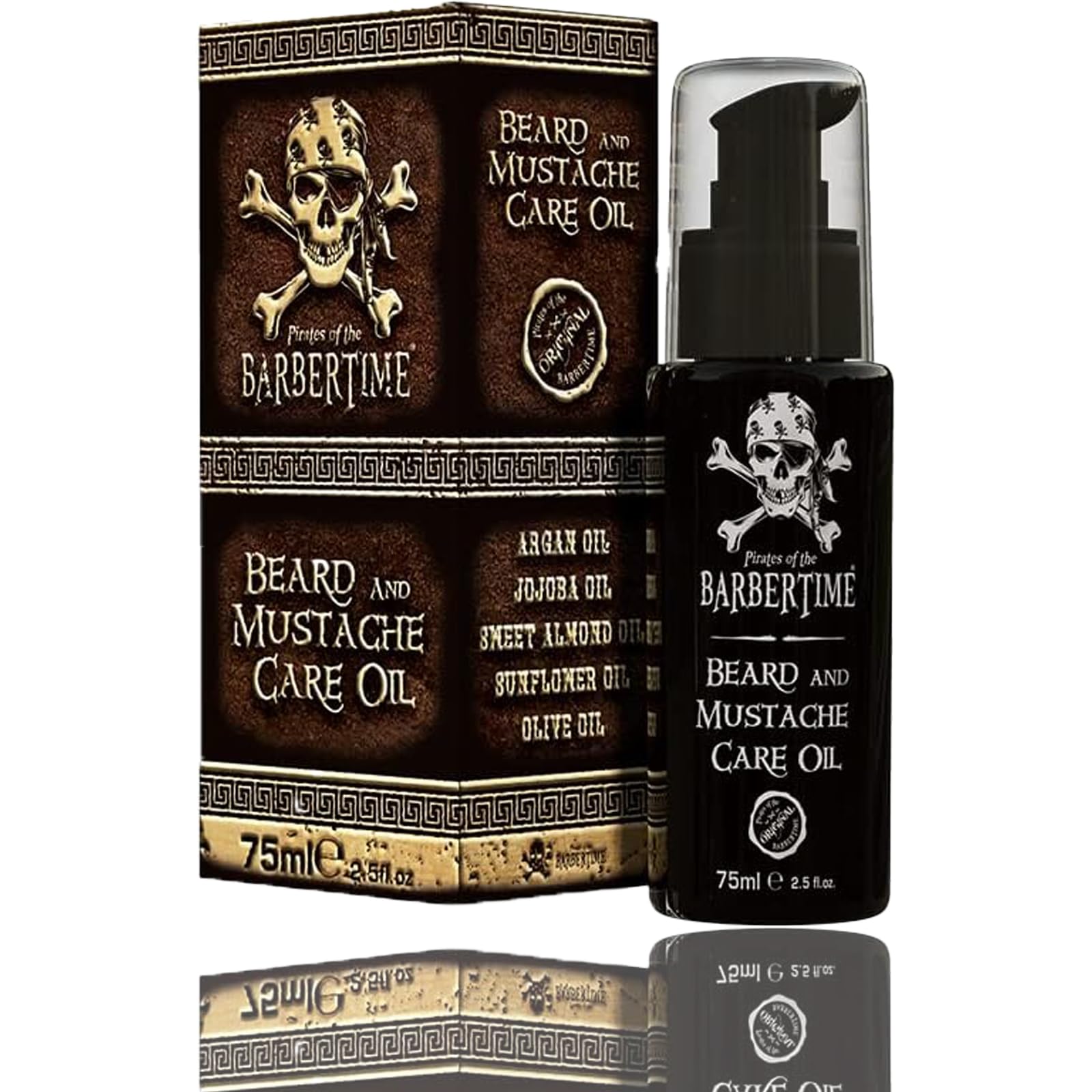 BARBERTIME Beard and Mustache Care Oil | Mens Moisturizes & Condition Beard Oil 75 ml